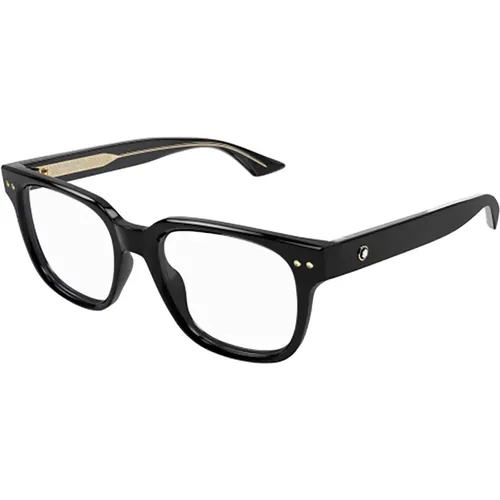 Glasses, male, , Size: 53 MM Optical Frames for Men - Montblanc - Modalova