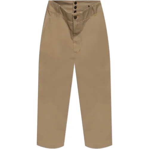 Straight Trousers, male, , Size: S Trousers with pockets - Vivienne Westwood - Modalova