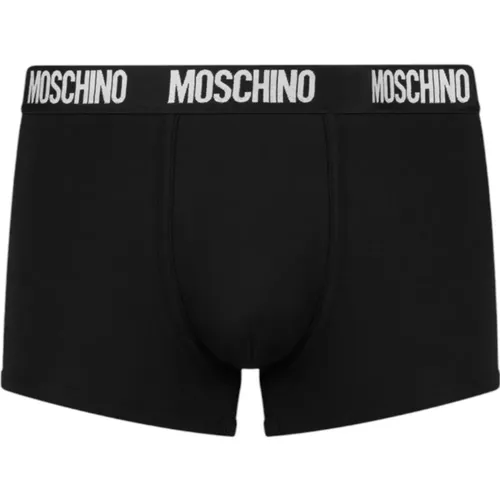 Bottoms, male, , Size: S Men's Boxer Briefs Set - Moschino - Modalova