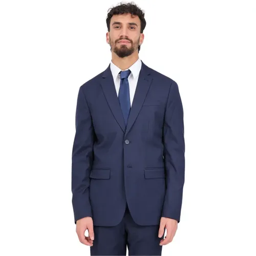 Moderner Navy Blauer Blazer , Herren, Größe: 3XL - Selected Homme - Modalova