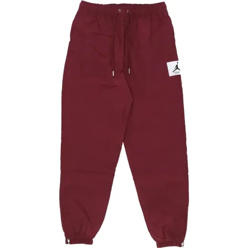 Rote Warm Up Statement Hose , Herren, Größe: L - Jordan - Modalova