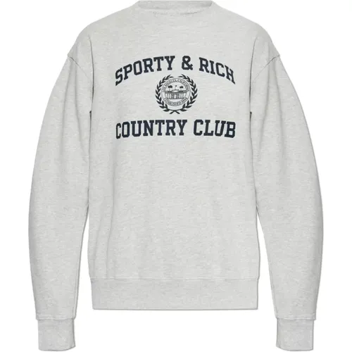 Sweatshirts, unisex, , Size: XL Sweatshirt from the Wall Street collection - Sporty & Rich - Modalova