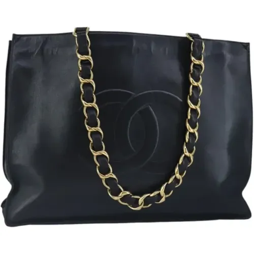 Pre-owned Tote Bags, female, , Size: ONE SIZE Pre-owned Leather chanel-bags - Chanel Vintage - Modalova