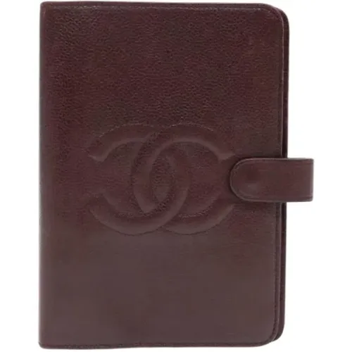 Pre-owned Accessories, female, , Size: ONE SIZE Pre-owned Leather home-office - Chanel Vintage - Modalova