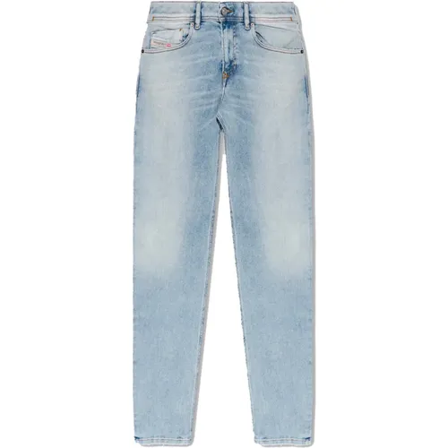 Hellblaue Skinny Fit Stretch Denim - Diesel - Modalova