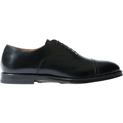 Beaumont Schwarze Oxfords - Handgefertigte Italienische Schuhe , Herren, Größe: 46 EU - Scarosso - Modalova