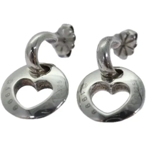 Pre-owned Silver earrings , female, Sizes: ONE SIZE - Tiffany & Co. Pre-owned - Modalova