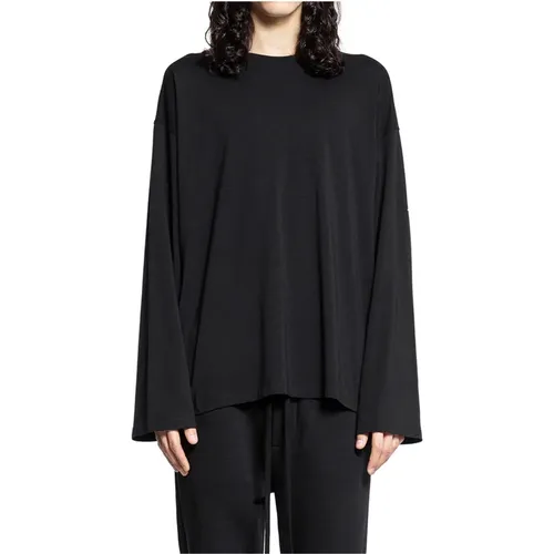 Schwarzer Modal Jersey Sweatshirt - Thom Krom - Modalova