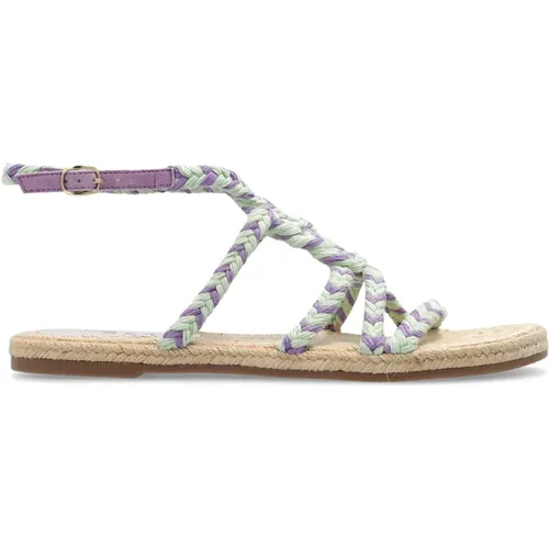 Gewebte Sandalen , Damen, Größe: 36 EU - Manebí - Modalova