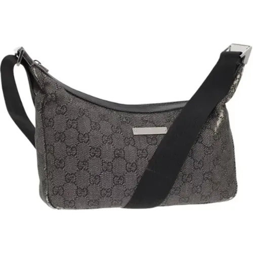 Pre-owned Shoulder Bags, female, , Size: ONE SIZE Pre-owned Canvas gucci-bags - Gucci Vintage - Modalova