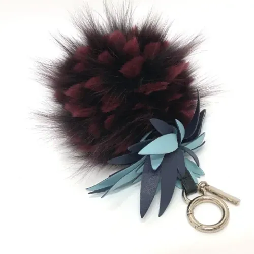 Pre-owned Accessories, female, , Size: ONE SIZE Pre-owned Fabric key-holders - Fendi Vintage - Modalova