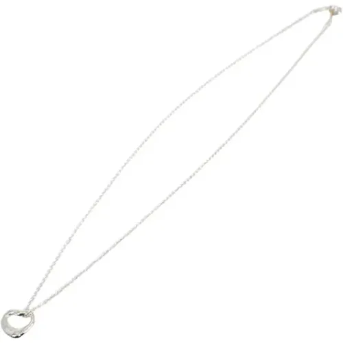 Pre-owned Jewellery, female, , Size: ONE SIZE Pre-owned Silver necklaces - Tiffany & Co. Pre-owned - Modalova