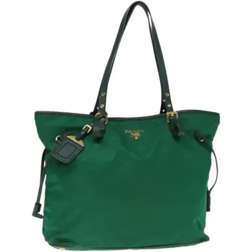 Pre-owned Tote Bags, female, , Size: ONE SIZE Pre-owned Nylon prada-bags - Prada Vintage - Modalova