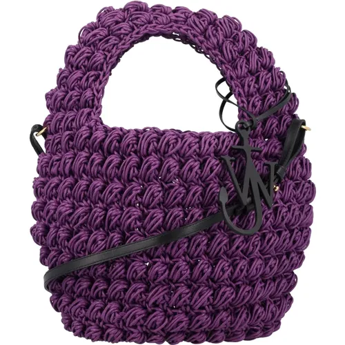 Popcorn Basket Bag , female, Sizes: ONE SIZE - JW Anderson - Modalova