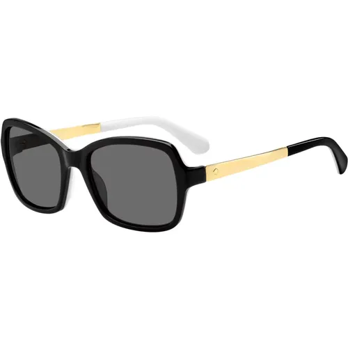 White/Grey Sunglasses Annjanette/S , female, Sizes: 55 MM - Kate Spade - Modalova