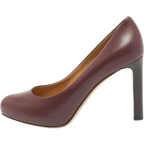 Pre-owned Pumps, female, , Size: 10 1/2 US Pre-owned Leather heels - Salvatore Ferragamo Pre-owned - Modalova