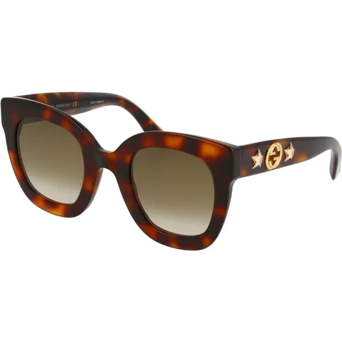 Stylish Sunglasses Gg0208S , female, Sizes: 49 MM - Gucci - Modalova