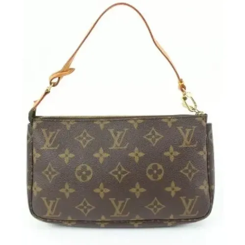 Pre-owned Shoulder Bags, female, , Size: ONE SIZE Pre-Owned Monogram Pouch Bag - Louis Vuitton Vintage - Modalova