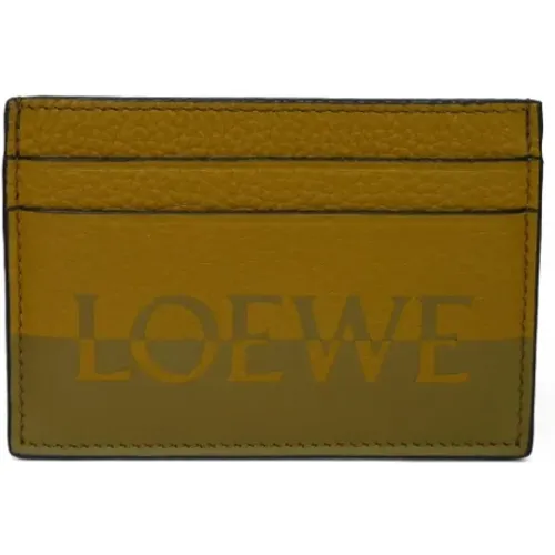 Pre-owned Wallets, female, , Size: ONE SIZE Pre-owned Leather wallets - Loewe Pre-owned - Modalova