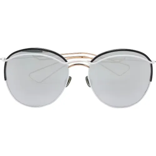 Pre-owned Accessories, female, , Size: ONE SIZE Pre-owned Metal sunglasses - Dior Vintage - Modalova