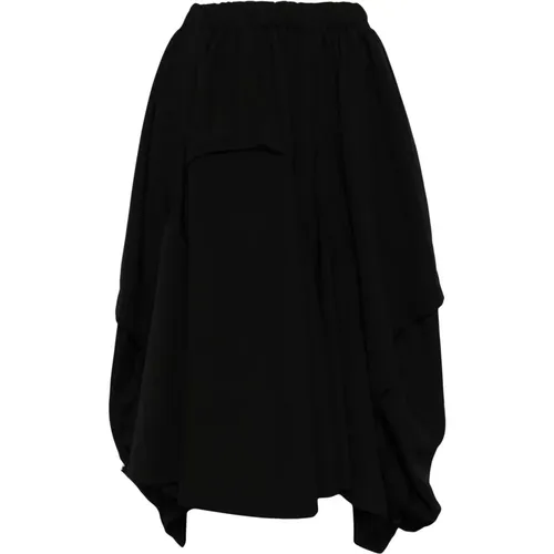 Classic Cotton Skirt , female, Sizes: M - Comme des Garçons - Modalova