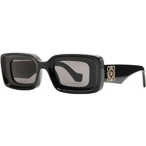 Damen Sonnenbrille mit quadratischem Acetatrahmen,Chunky Anagram Sonnenbrille - Loewe - Modalova