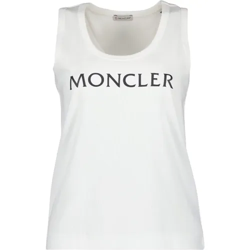 Logo Tanktop , Damen, Größe: S - Moncler - Modalova