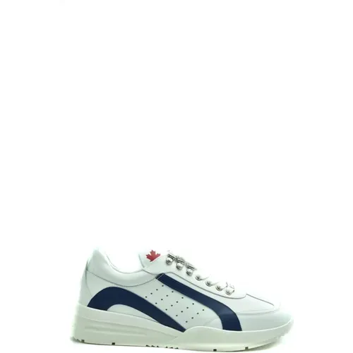 Leather Casual Sneakers for Men , male, Sizes: 10 UK - Dsquared2 - Modalova