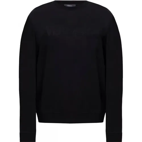 Stylischer Herren Sweatshirt - Versace - Modalova
