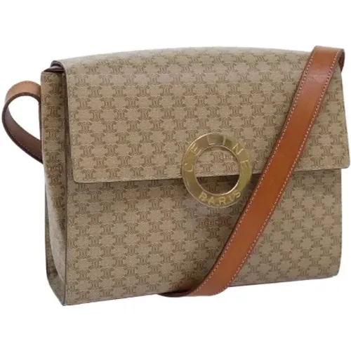 Pre-owned Cross Body Bags, female, , Size: ONE SIZE Pre-owned Canvas celine-bags - Celine Vintage - Modalova