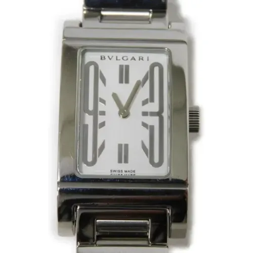 Pre-owned Watches, female, , Size: ONE SIZE Pre-owned Stainless Steel watches - Bvlgari Vintage - Modalova