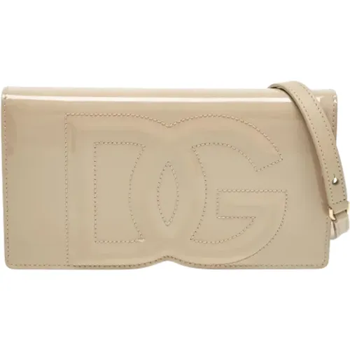 Pre-owned Clutches, female, , Size: ONE SIZE Pre-owned Leather clutches - Dolce & Gabbana Pre-owned - Modalova