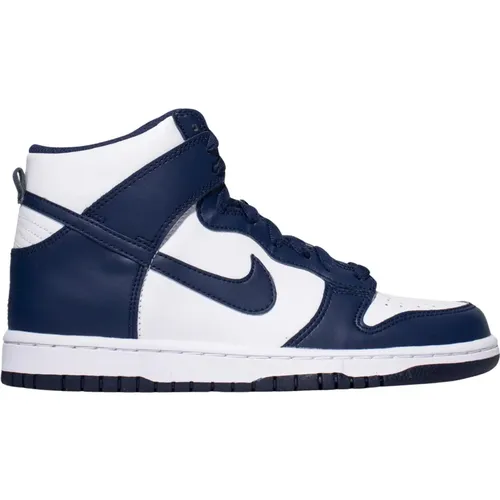 Championship Navy High Limited Edition , male, Sizes: 2 UK, 4 UK, 6 UK, 2 1/2 UK, 5 UK, 1 1/2 UK, 3 1/2 UK, 4 1/2 UK - Nike - Modalova