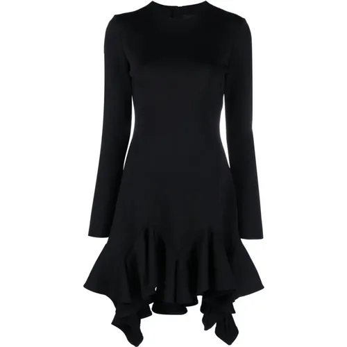 Elegant Ruffled Hem Dress , female, Sizes: S - Givenchy - Modalova