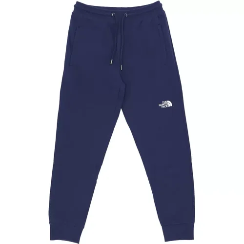 Sweatpants, male, , Size: XL Fleece Tracksuit Pants Navy Summit - The North Face - Modalova