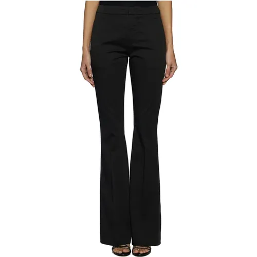 Wide Trousers, female, , Size: W25 Stretch Cotton Pants - Dondup - Modalova