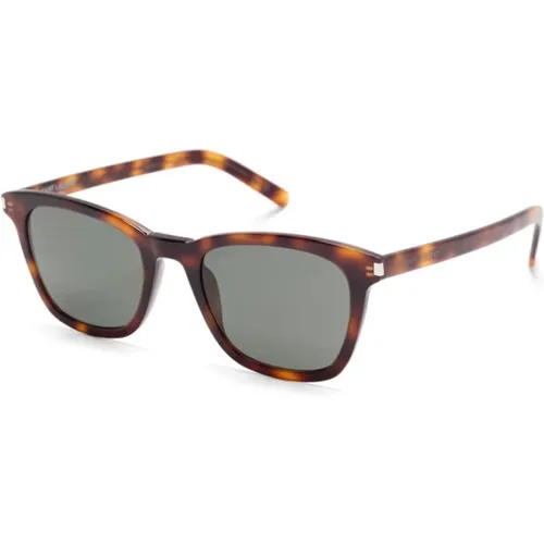 SL 716 Slim 003 Sunglasses,SL 716 Slim 002 Sunglasses - Saint Laurent - Modalova