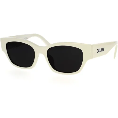Cat-Eye Sonnenbrille mit dunkelgrauen Gläsern - Celine - Modalova