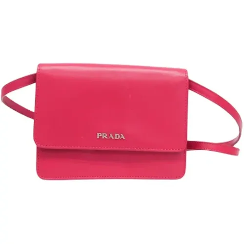 Pre-owned Cross Body Bags, female, , Size: ONE SIZE Pre-owned Leather prada-bags - Prada Vintage - Modalova