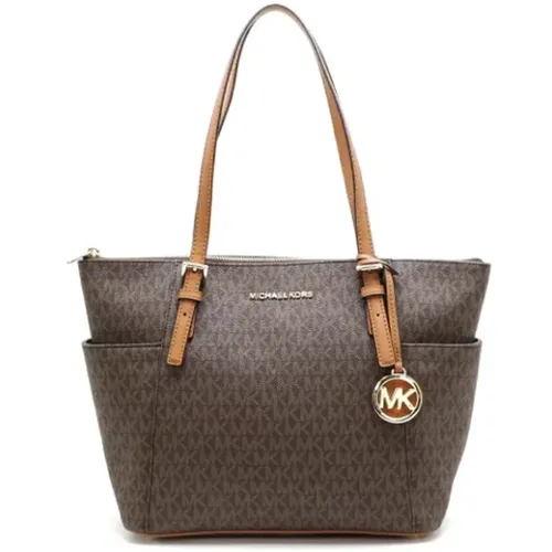 Pre-owned Tote Bags, female, , Size: ONE SIZE Pre-owned Coated canvas shoulder-bags - Michael Kors Pre-owned - Modalova