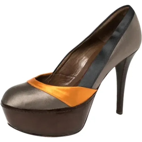 Pre-owned Pumps, female, , Size: 8 US Pre-owned Satin heels - Marni Pre-owned - Modalova