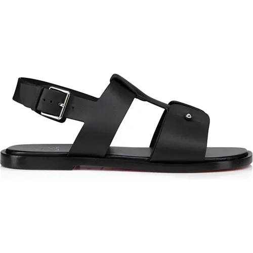 Flat Sandals, male, , Size: 8 1/2 US Scarpa - Christian Louboutin - Modalova