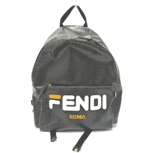 Pre-owned Backpacks, female, , Size: ONE SIZE Pre-owned Plastic fendi-bags - Fendi Vintage - Modalova