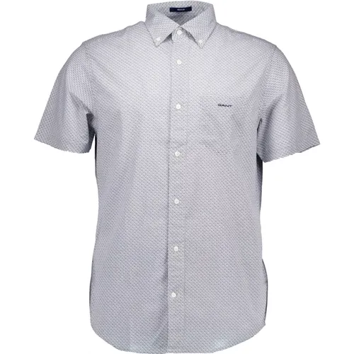 Short Sleeve Shirts , male, Sizes: M - Gant - Modalova
