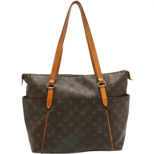 Pre-owned Tote Bags, female, , Size: ONE SIZE Pre-owned Leather totes - Louis Vuitton Vintage - Modalova