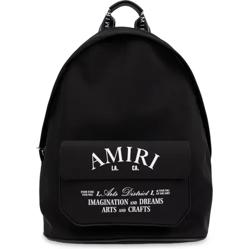 Rucksack mit Logo Amiri - Amiri - Modalova