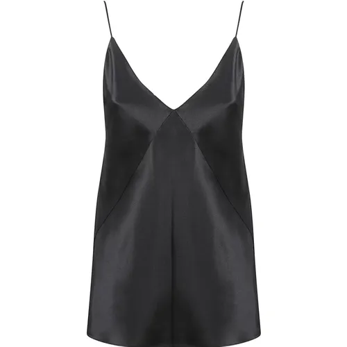 Schwarzes Top Metello , Damen, Größe: M - Max Mara - Modalova