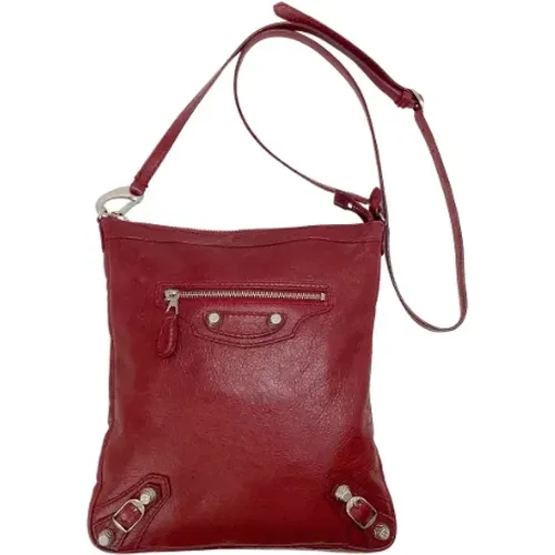 Pre-owned Cross Body Bags, female, , Size: ONE SIZE Pre-owned Leather balenciaga-bags - Balenciaga Vintage - Modalova