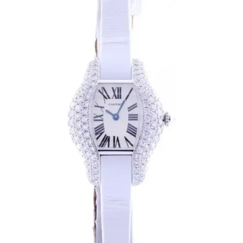 Pre-owned Watches, female, , Size: ONE SIZE Pre-owned Stainless Steel watches - Cartier Vintage - Modalova