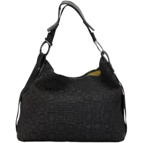 Pre-owned Leather shoulder-bags , female, Sizes: ONE SIZE - Salvatore Ferragamo Pre-owned - Modalova